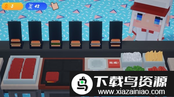 小姐姐汉堡店中文版截图