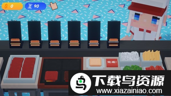 小姐姐汉堡店中文版截图