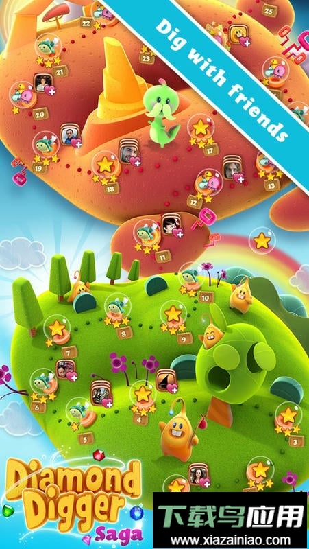 钻石矿工传奇手游(Diamond Digger Saga)截图1