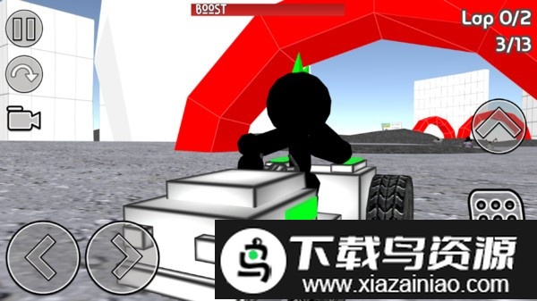火柴人汽车比赛游戏截图4