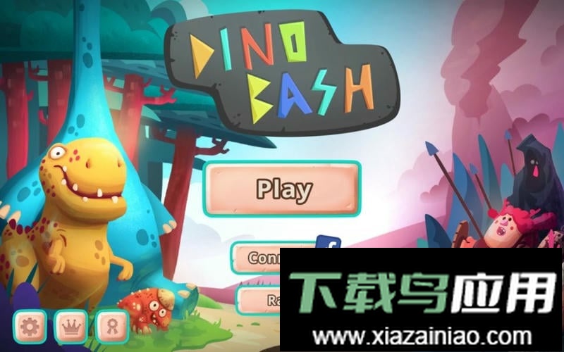 恐龙保卫战游戏(Dino Bash)截图2