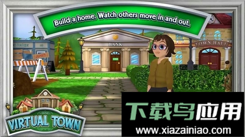虚拟小镇无限金币版(Virtual Town)最新版截图1