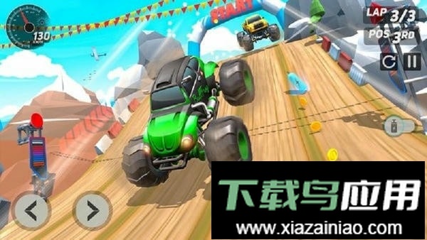 爬山赛车最新版(Mountain Car Racing)截图2