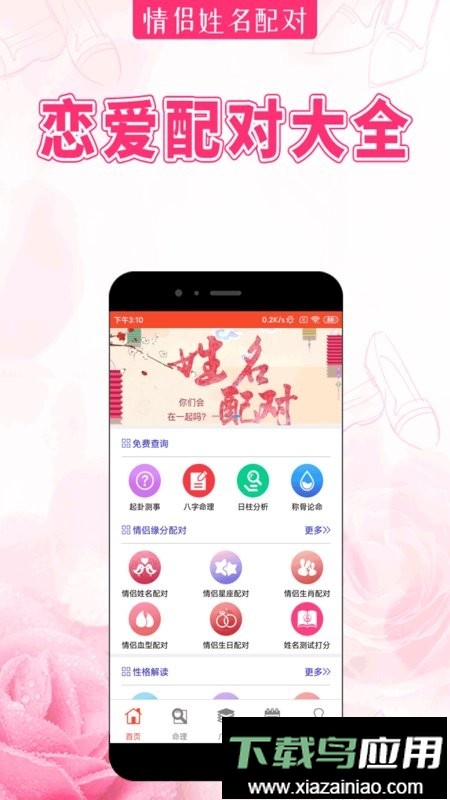 情侣姓名配对手机版截图2