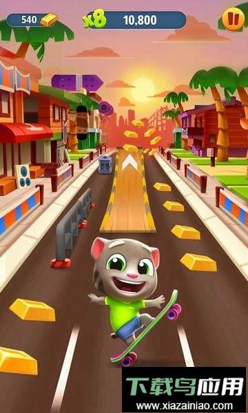 汤姆猫跑酷九游最新版截图2