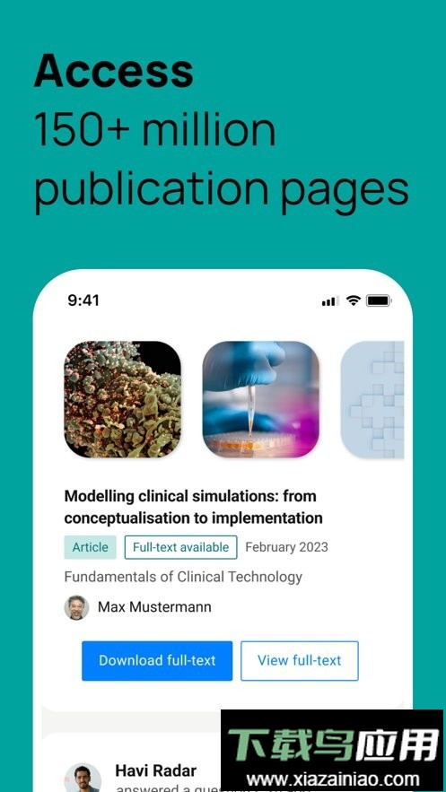 researchgate app手机版最新版截图3
