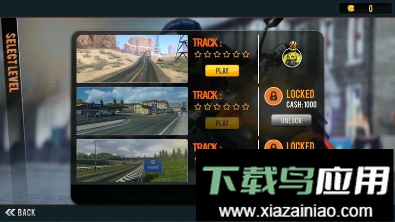 vr摩托车竞速游戏(VR Traffic Bike Racer)截图1