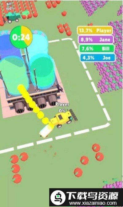 水果收割竞赛游戏截图2