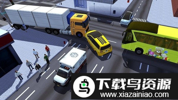 城市救护车模拟游戏截图3