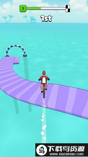 单车水上漂游戏截图3