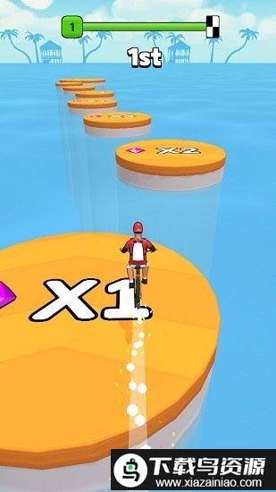 单车水上漂游戏截图4