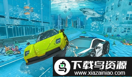 水下城市飞车游戏截图2