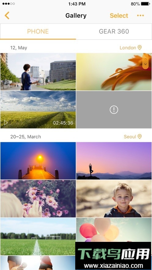三星gear360全景相机软件截图3