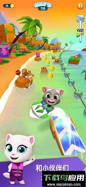 汤姆猫摩托艇2手游截图3