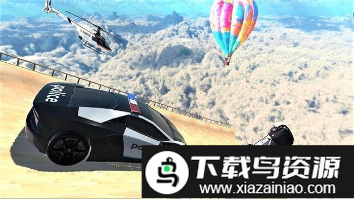 天空特技警车游戏截图1