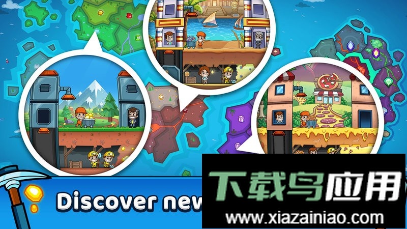 采矿大亨掘金之旅手游(Idle Miner Tycoon)截图2
