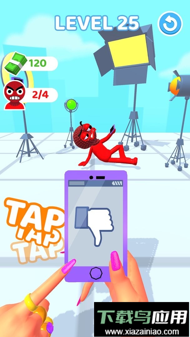 手动攻击大师免广告版(Hand Strike)最新版截图1