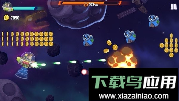 疯狂喷气机2无限金币版(Jetpack 2)最新版截图1