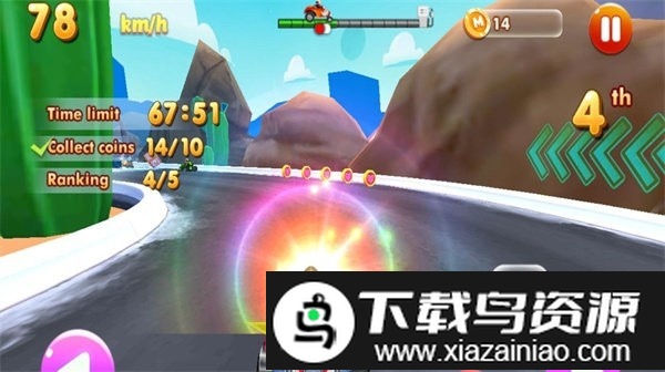地铁急速卡丁车比赛游戏截图1