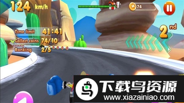 地铁急速卡丁车比赛游戏截图2