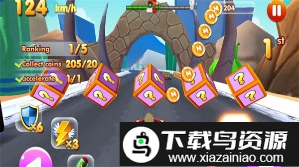 地铁急速卡丁车比赛游戏截图3