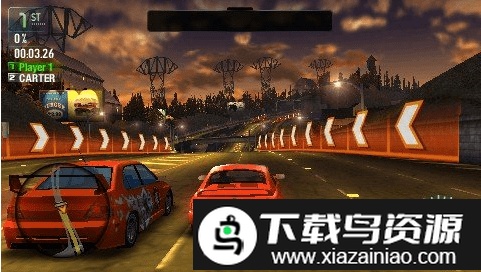 极品飞车10卡本峡谷psp版截图2