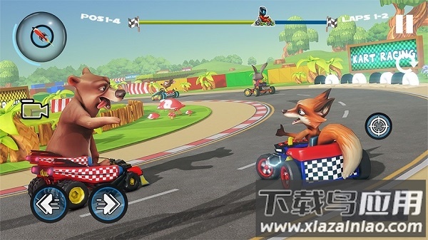 动物卡丁车游戏