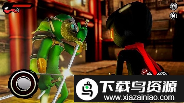 火柴人忍者武士游戏截图1