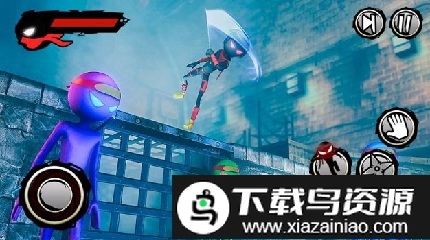 火柴人忍者武士游戏截图3