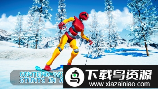 机器人滑雪游戏最新版截图1