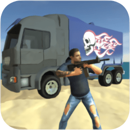 卡车司机粉碎城市游戏