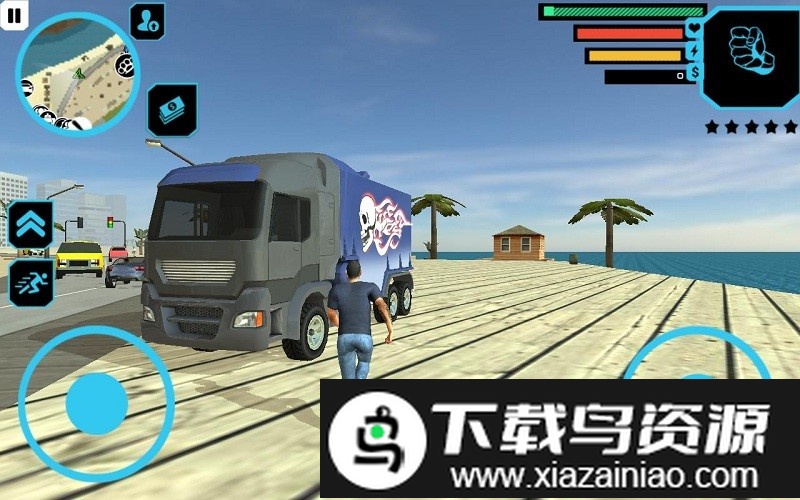 卡车司机粉碎城市游戏截图3