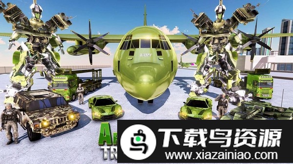 美军坦克机器人货物运输游戏最新版截图1