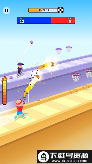 奔跑篮球游戏截图1