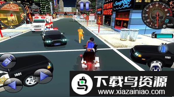 警察自行车警察城游戏截图2