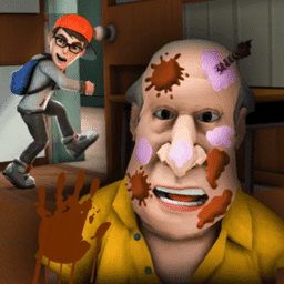 恐怖邻居恶作剧游戏