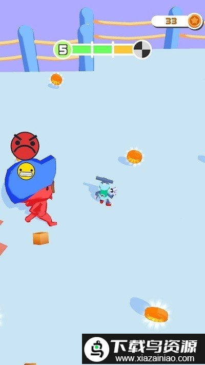 华为气球人飞行狂奔小游戏截图2