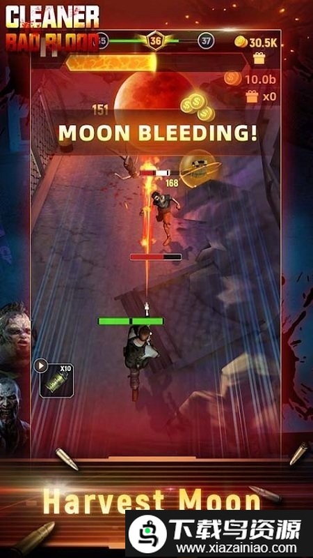 僵尸清扫坏血病游戏截图1