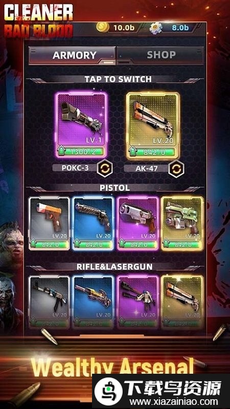 僵尸清扫坏血病游戏截图4