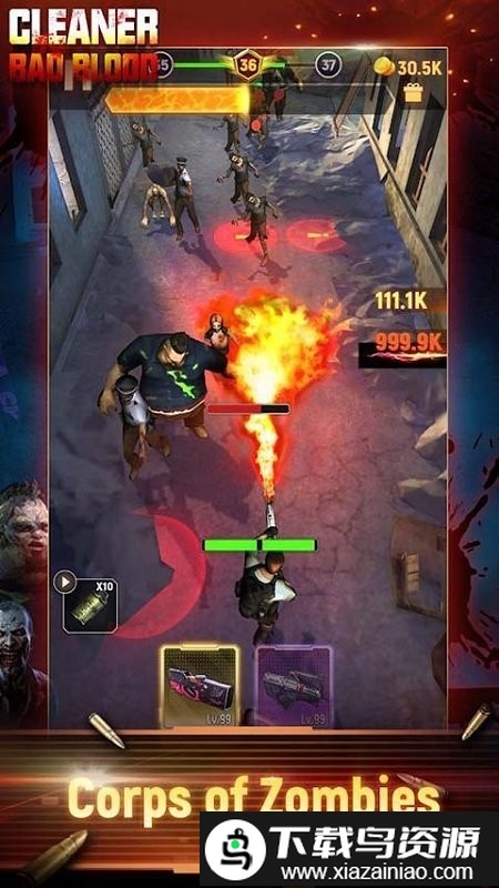 僵尸清扫坏血病游戏截图5