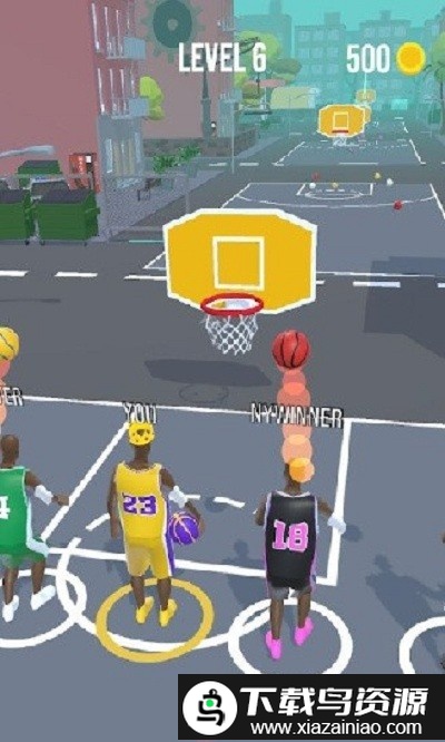 篮球竞技赛游戏截图3
