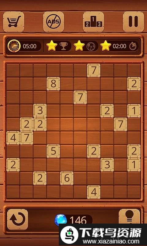 木板填坑游戏(fillintheholes)截图1