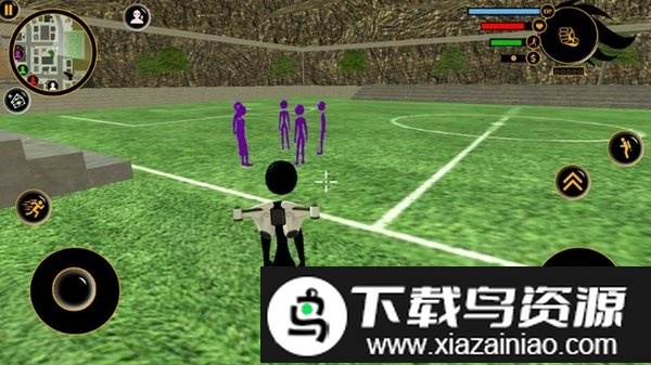 倒钩火柴人游戏截图1