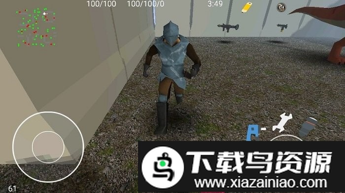 坦克大战暴龙游戏(tank vs t-rex)截图1