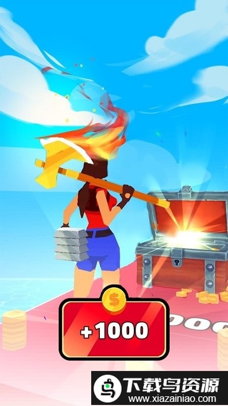 伐木工奔跑游戏截图1