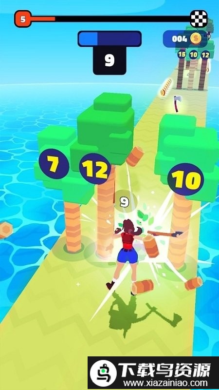 伐木工奔跑游戏截图3