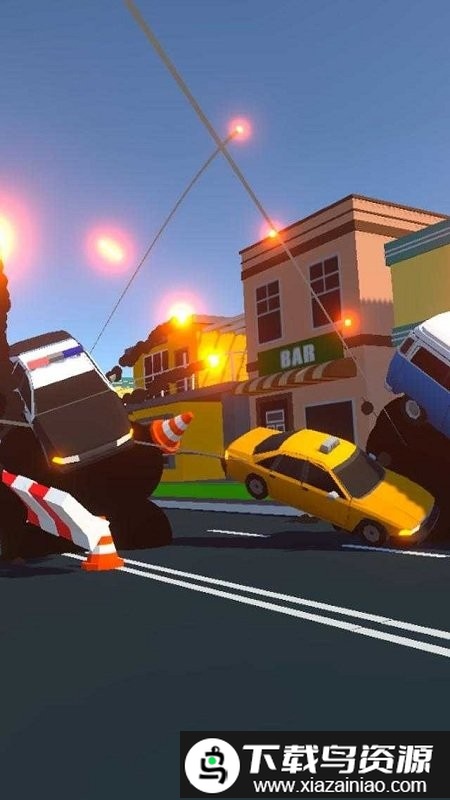 疯狂的交通赛车游戏截图1