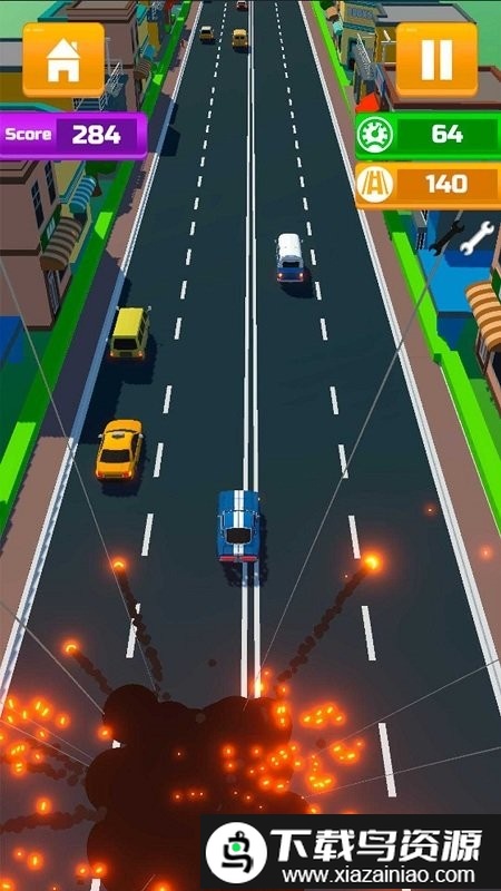 疯狂的交通赛车游戏截图2