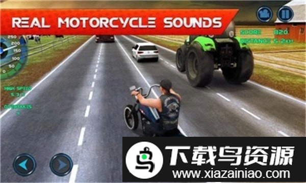 狂野摩托都市狂飙手机版截图1
