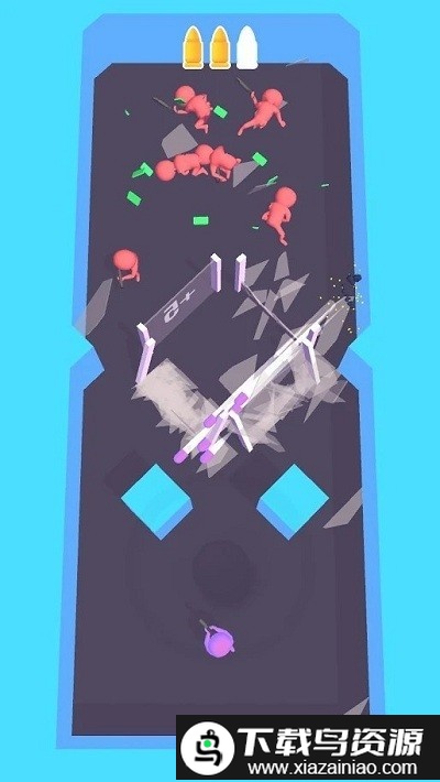 子弹反弹射击游戏截图2